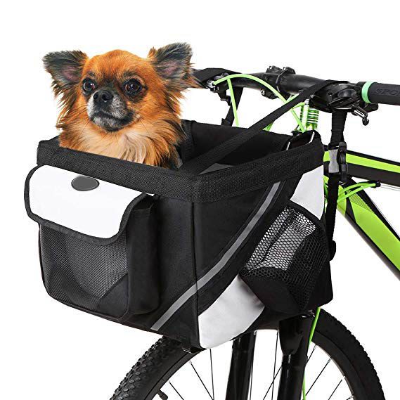 DB101-Folding-Detachable-Removable-Pet-Cat-Dog- Bicycle Carrier